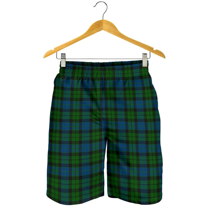 Scottish MacKay Modern Clan Tartan Men's Shorts