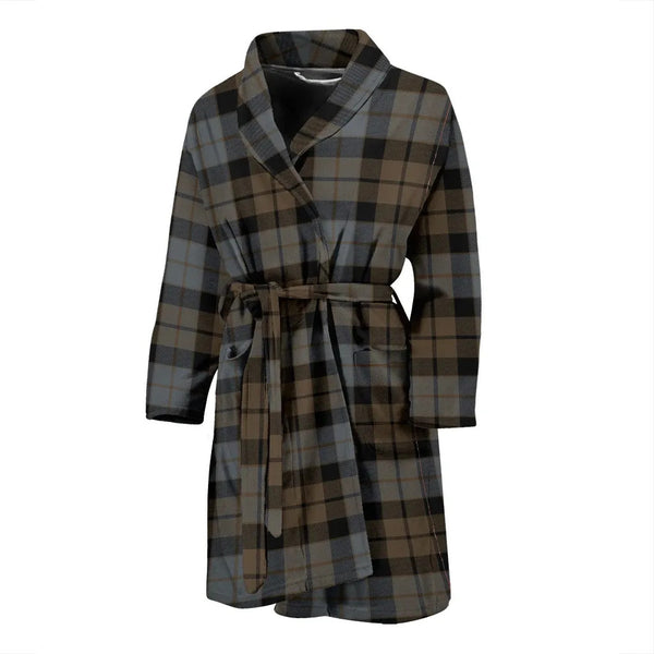 Scottish MacKay Weathered Clan Tartan Bathrobe 2