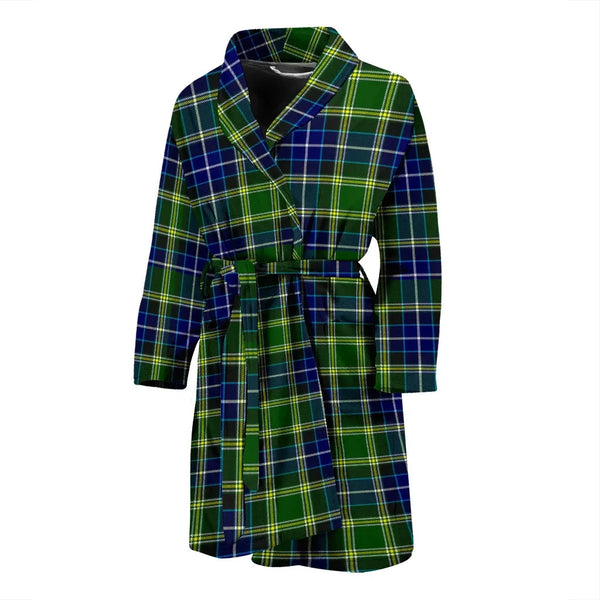 Scottish MacKellar Clan Tartan Bathrobe 2