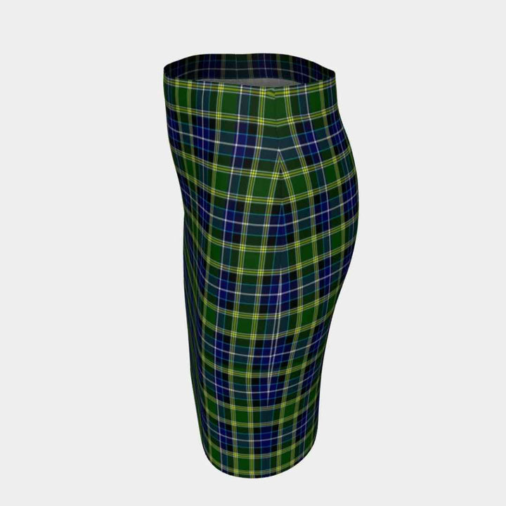 Scottish MacKellar Clan Tartan Fitted Skirt Tartan Plaid 2