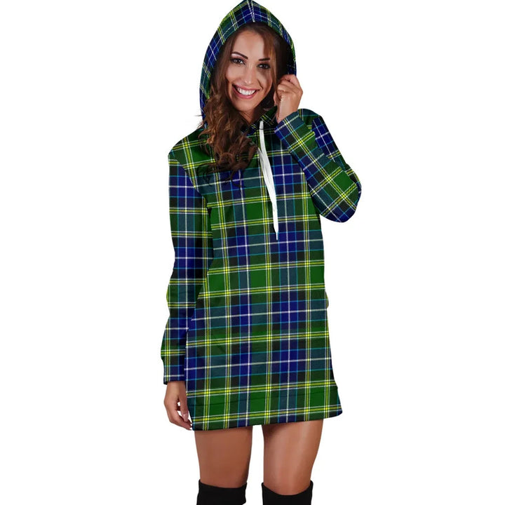 Scottish MacKellar Clan Tartan Hoodie Dress