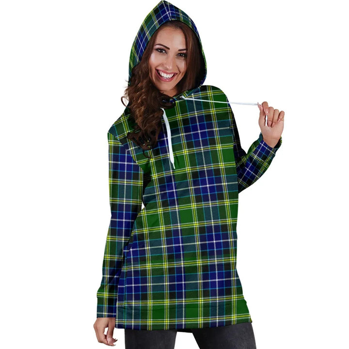 Scottish MacKellar Clan Tartan Hoodie Dress