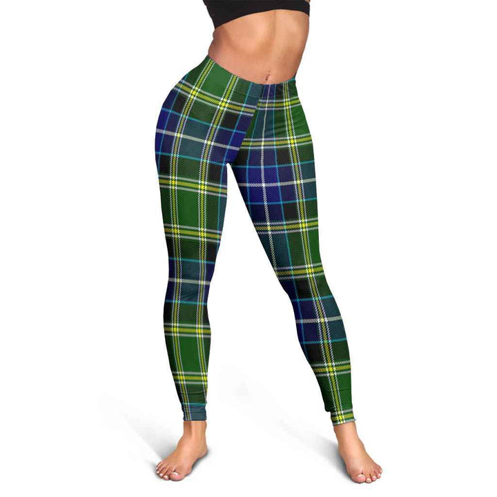 Scottish MacKellar Clan Tartan Women Leggings Tartan Plaid 3