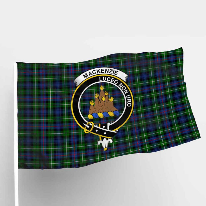 Scottish MacKenzie Clan Crest Tartan Flag Parade Tartan Plaid 1