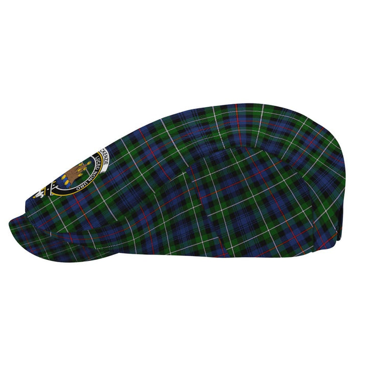Scottish MacKenzie Clan Crest Tartan Flat Cap Tartan Plaid 3