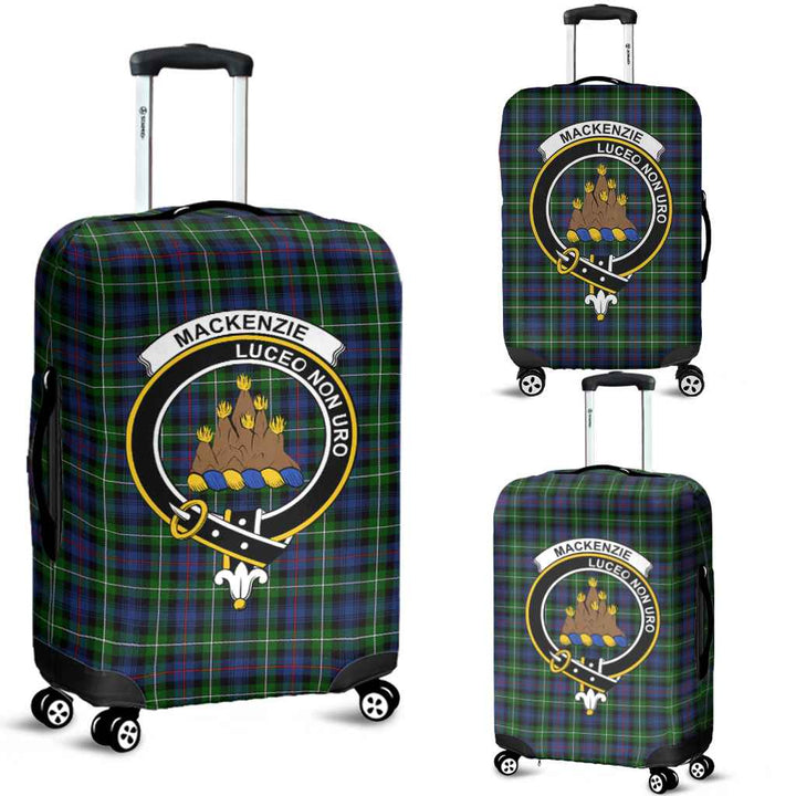 Scottish MacKenzie Clan Crest Tartan Luggage Cover Tartan Plaid 1