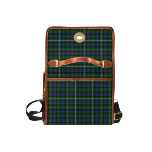 Scottish MacKenzie Clan Crest Tartan Waterproof Canvas Bag Tartan Plaid 6
