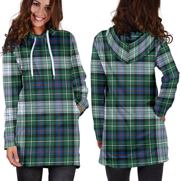 Scottish MacKenzie Dress Ancient Clan Tartan Hoodie Dress