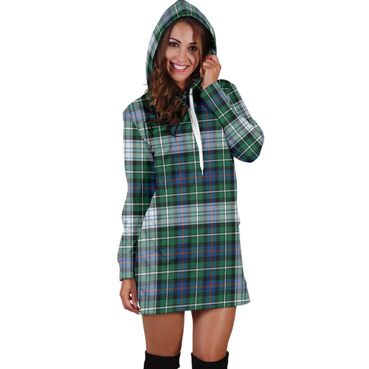 Scottish MacKenzie Dress Ancient Clan Tartan Hoodie Dress