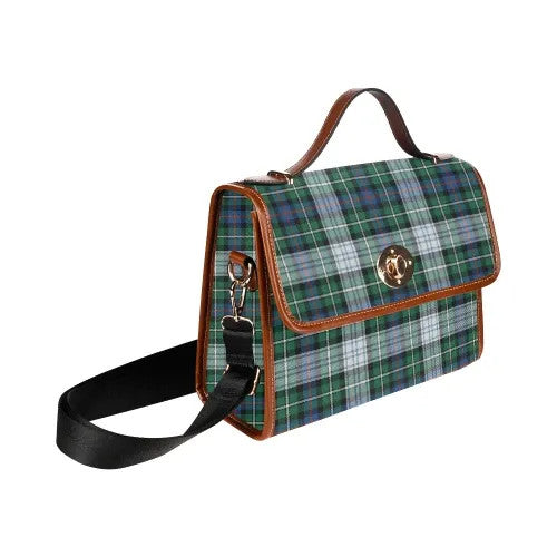 Scottish MacKenzie Dress Ancient Clan Tartan Waterproof Canvas Bag Tartan Plaid 3