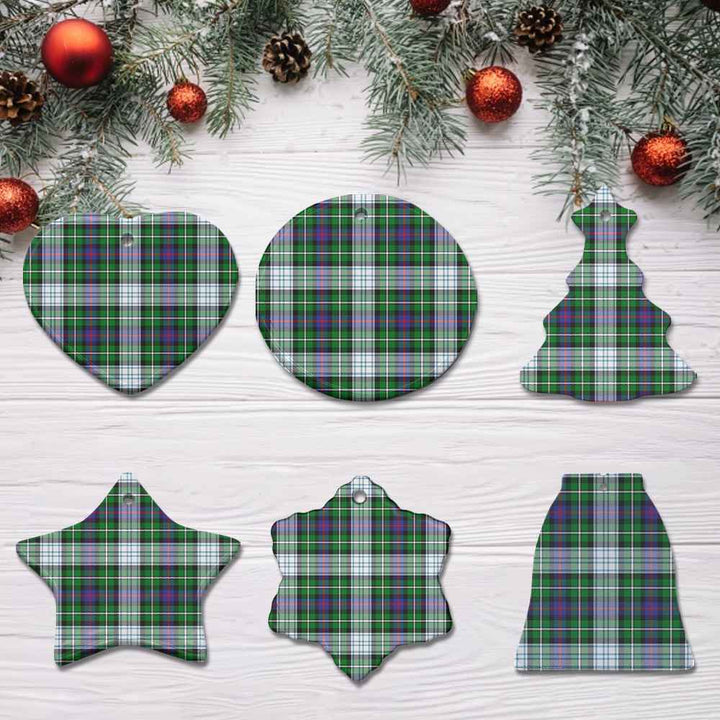 Scottish MacKenzie Dress Modern Clan Tartan Ceramic Ornament All Tartan Plaid