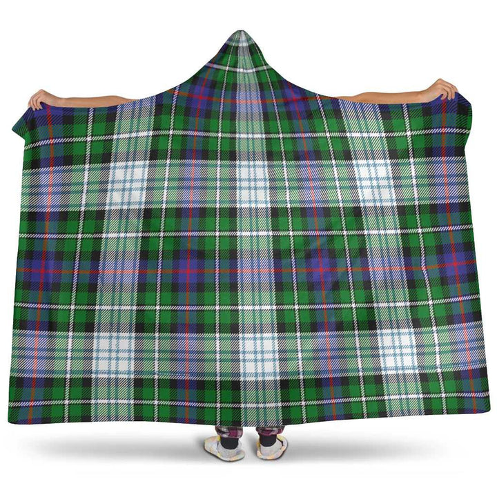 Scottish MacKenzie Dress Modern Clan Tartan Hooded Blanket Tartan Plaid 1