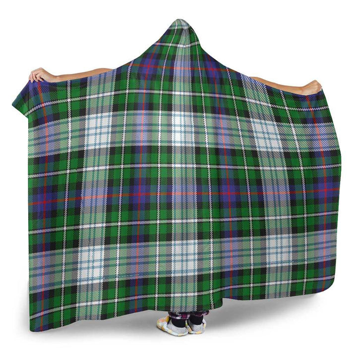 Scottish MacKenzie Dress Modern Clan Tartan Hooded Blanket Tartan Plaid 2
