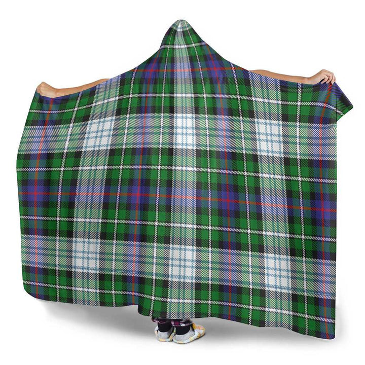 Scottish MacKenzie Dress Modern Clan Tartan Hooded Blanket Tartan Plaid 3