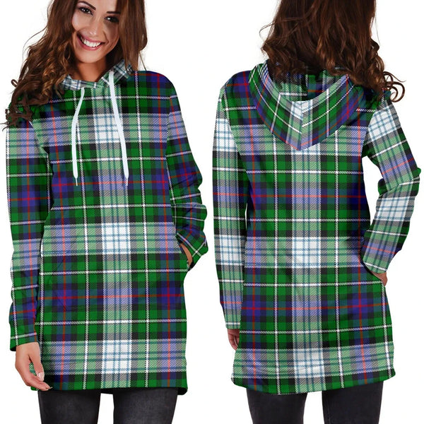 Scottish MacKenzie Dress Modern Clan Tartan Hoodie Dress
