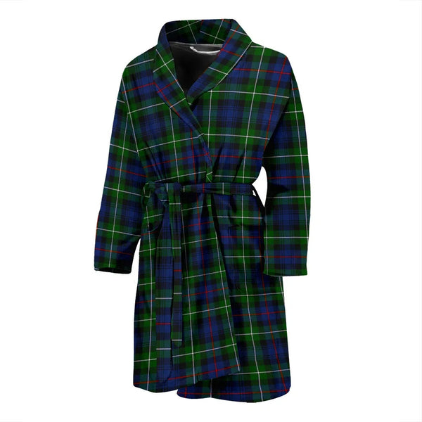 Scottish MacKenzie Modern Clan Tartan Bathrobe 2