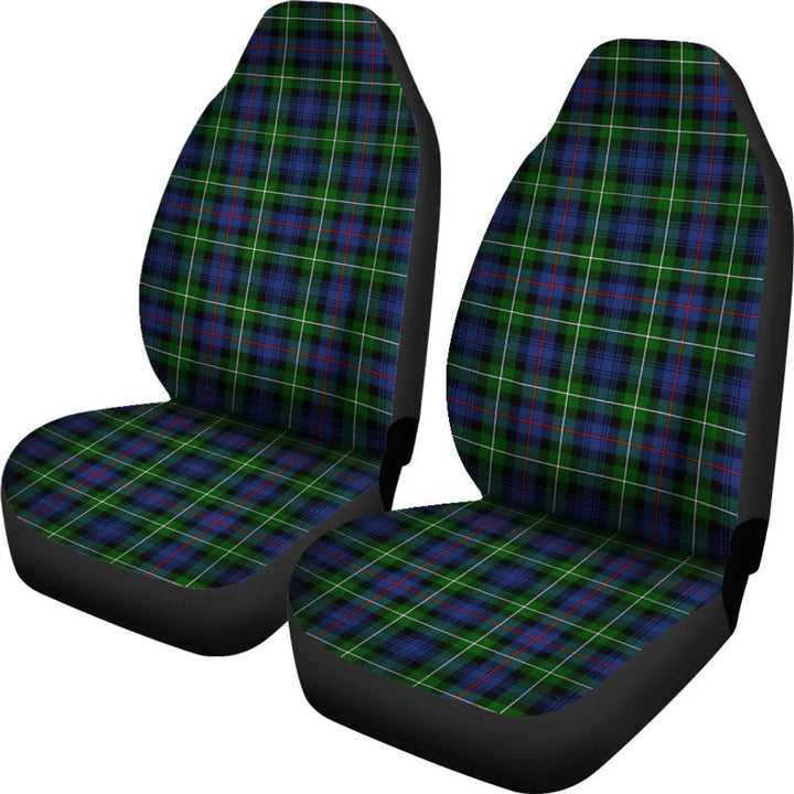 Scottish MacKenzie Modern Clan Tartan Car Seat Covers 1
