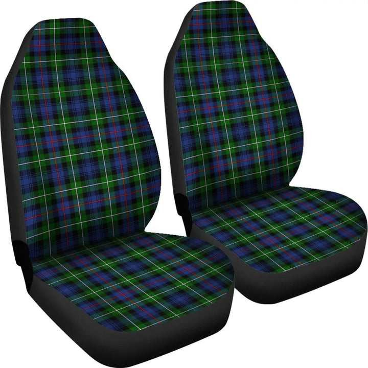 Scottish MacKenzie Modern Clan Tartan Car Seat Covers 4