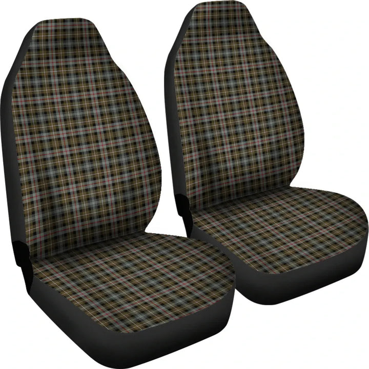 Scottish MacKenzie Weathered Clan Tartan Car Seat Covers 4