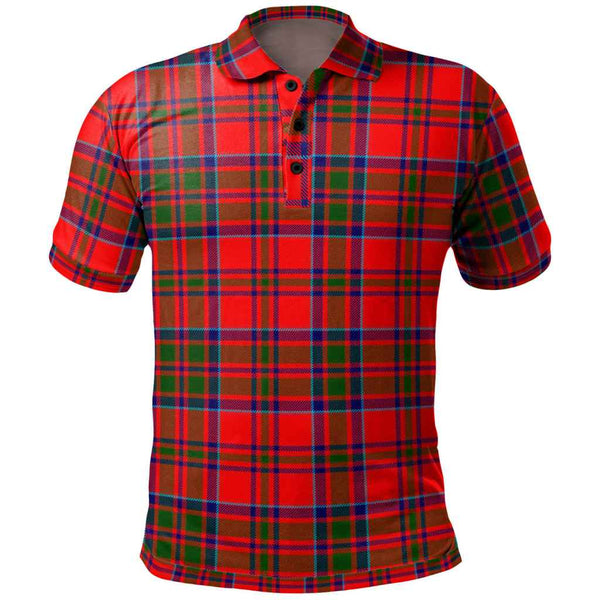 Scottish MacKillop Clan Tartan Polo Shirt Front Side Tartan Plaid