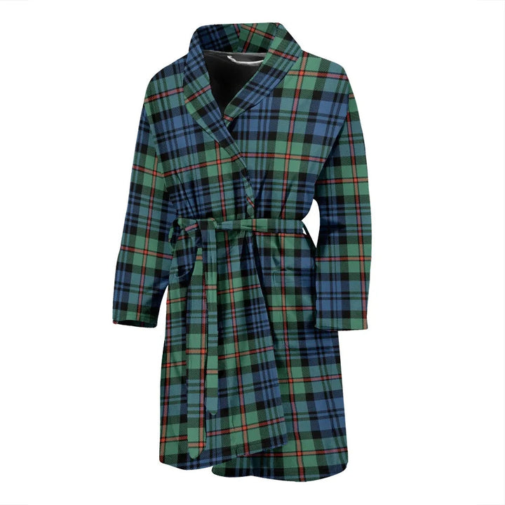 Scottish MacKinlay Ancient Clan Tartan Bathrobe 1