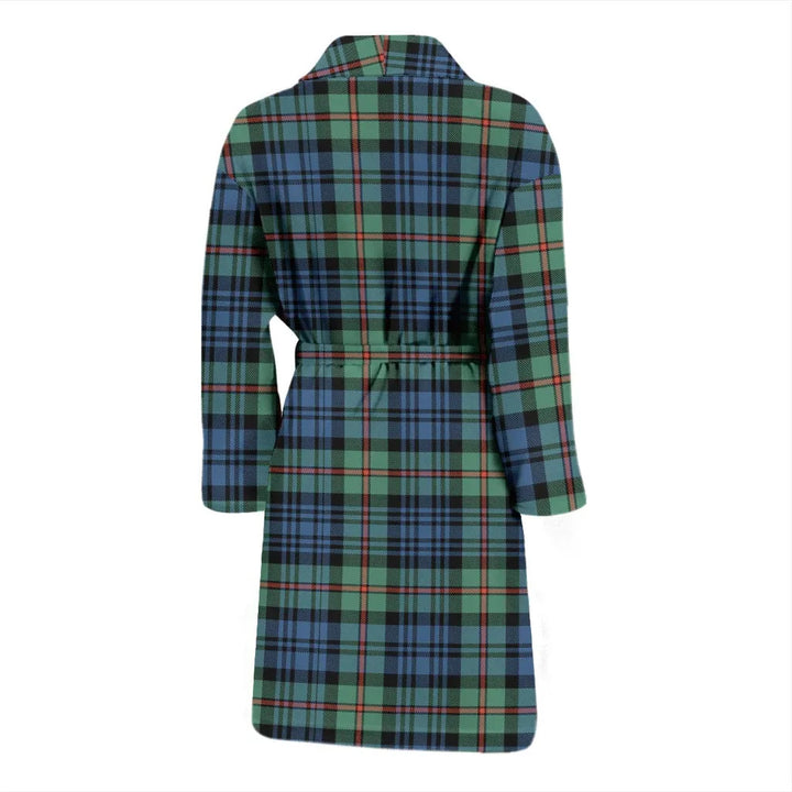 Scottish MacKinlay Ancient Clan Tartan Bathrobe 2
