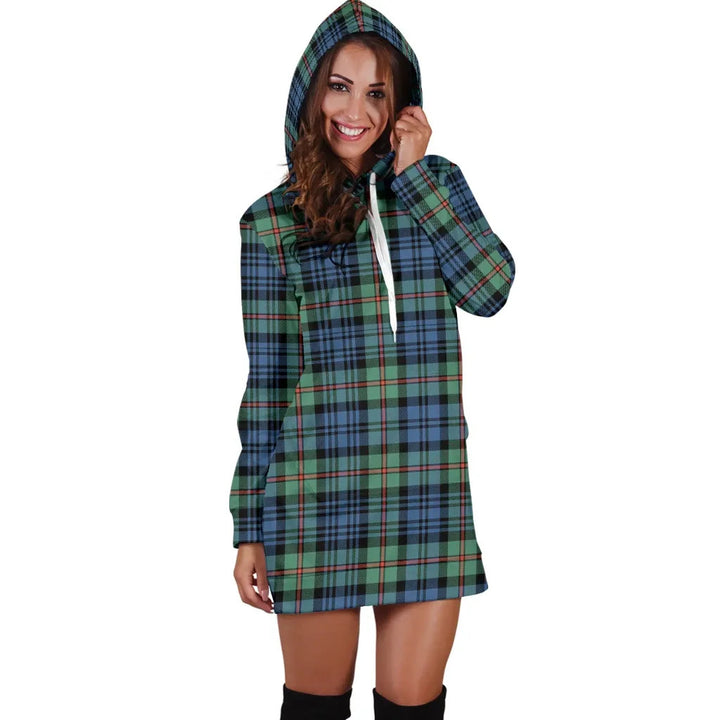 Scottish MacKinlay Ancient Clan Tartan Hoodie Dress