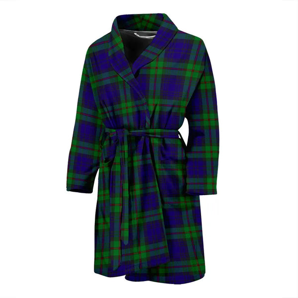 Scottish MacKinlay Modern Clan Tartan Bathrobe 2