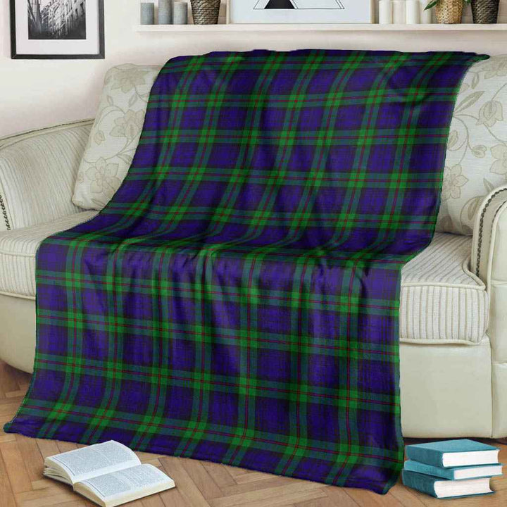 Scottish MacKinlay Modern Clan Tartan Blanket Tartan Plaid 3