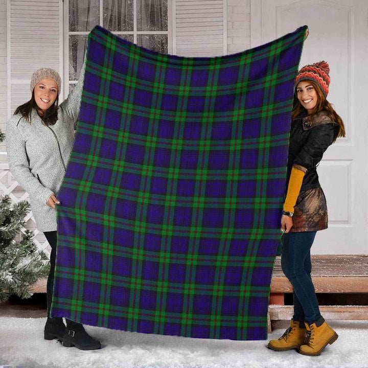Scottish MacKinlay Modern Clan Tartan Blanket Tartan Plaid 5