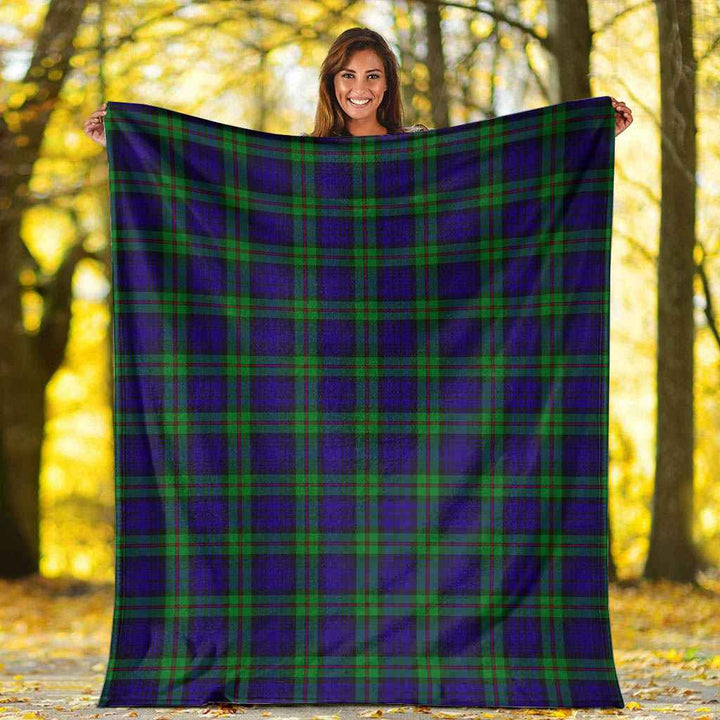 Scottish MacKinlay Modern Clan Tartan Blanket Tartan Plaid 6