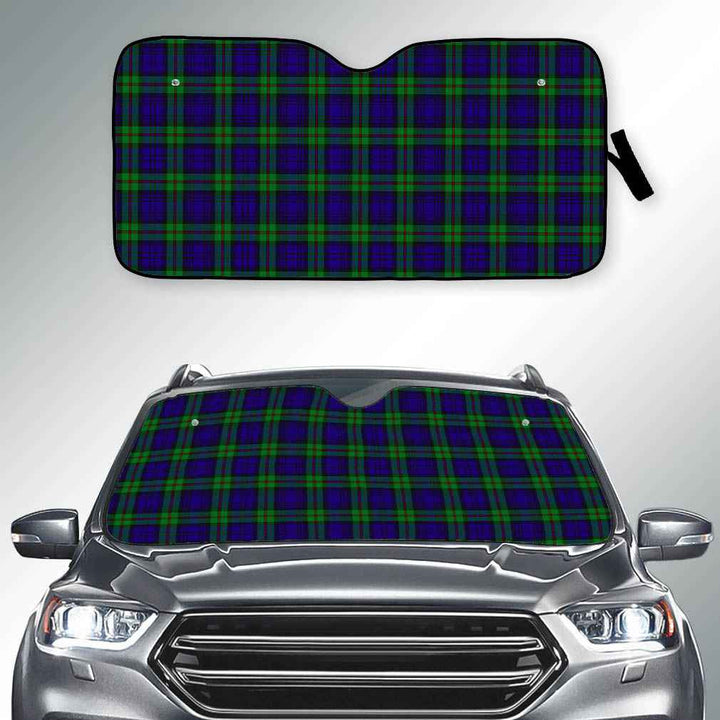 Scottish MacKinlay Modern Clan Tartan Car Windshield Sun Shade Tartan Plaid 2