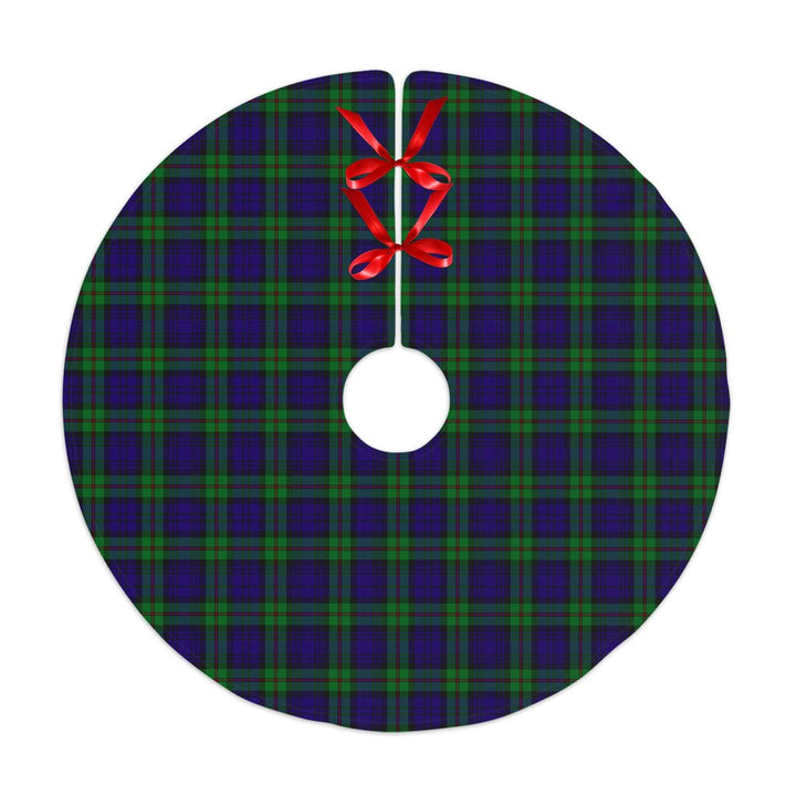 Scottish MacKinlay Modern Clan Tartan Christmas Tree Skirt No Tassels 1 Tartan Plaid