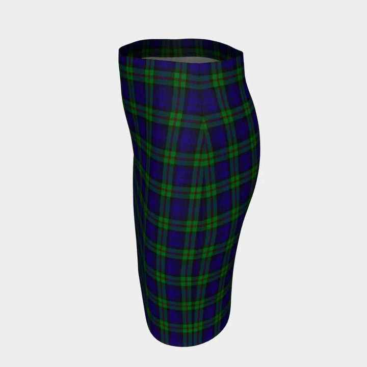 Scottish MacKinlay Modern Clan Tartan Fitted Skirt Tartan Plaid 2