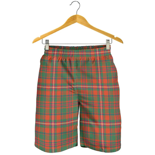 Scottish MacKinnon Ancient Clan Tartan Men's Shorts