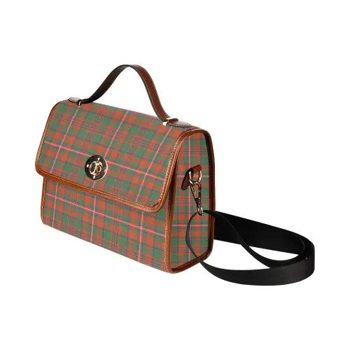 Scottish MacKinnon Ancient Clan Tartan Waterproof Canvas Bag Tartan Plaid 4