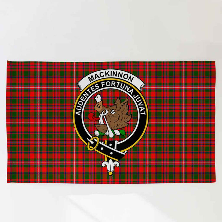 Scottish MacKinnon Clan Crest Tartan Flag Parade Tartan Plaid 3