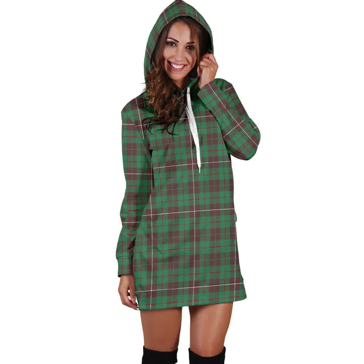 Scottish MacKinnon Hunting Ancient Clan Tartan Hoodie Dress
