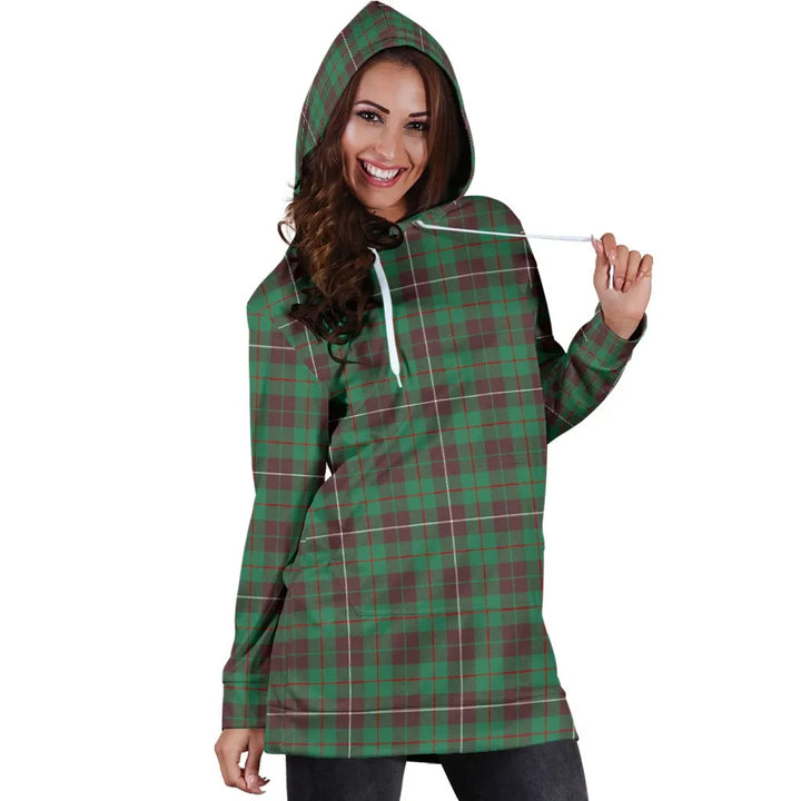Scottish MacKinnon Hunting Ancient Clan Tartan Hoodie Dress