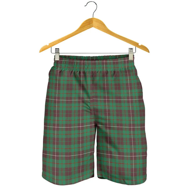 Scottish MacKinnon Hunting Ancient Clan Tartan Men's Shorts