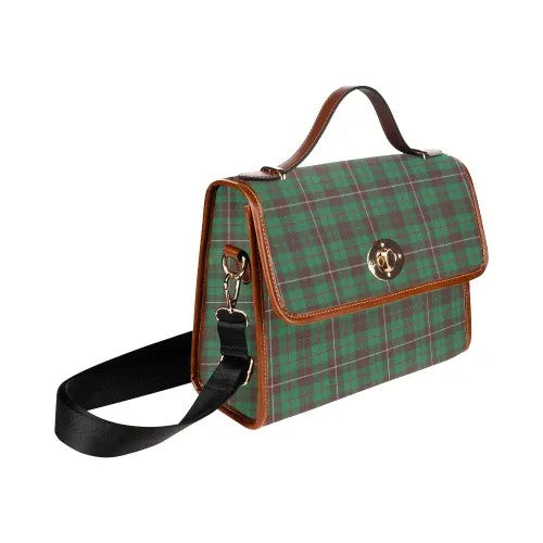 Scottish MacKinnon Hunting Ancient Clan Tartan Waterproof Canvas Bag Tartan Plaid 3