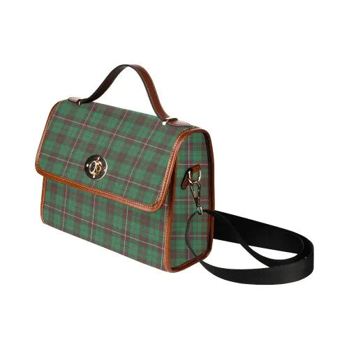 Scottish MacKinnon Hunting Ancient Clan Tartan Waterproof Canvas Bag Tartan Plaid 4