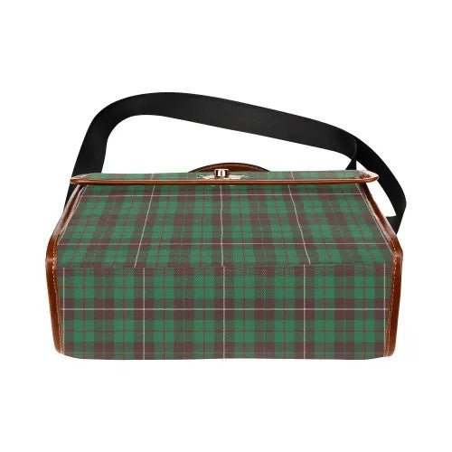 Scottish MacKinnon Hunting Ancient Clan Tartan Waterproof Canvas Bag Tartan Plaid 5