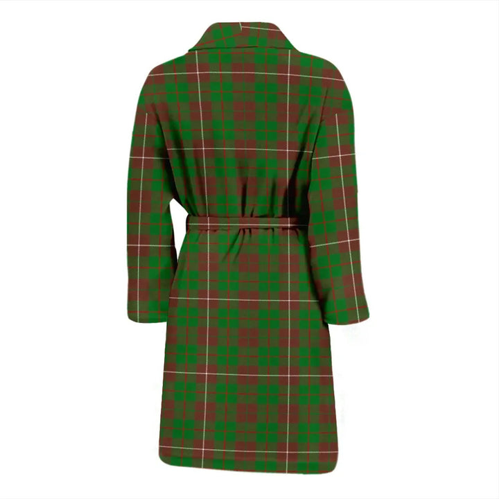 Scottish MacKinnon Hunting Modern Clan Tartan Bathrobe 2