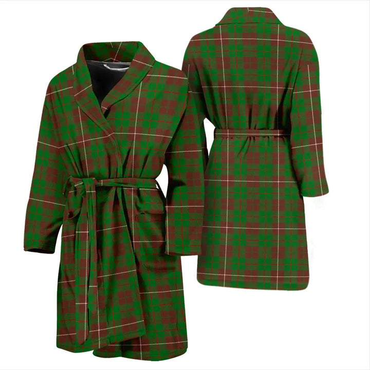 Scottish MacKinnon Hunting Modern Clan Tartan Bathrobe 3