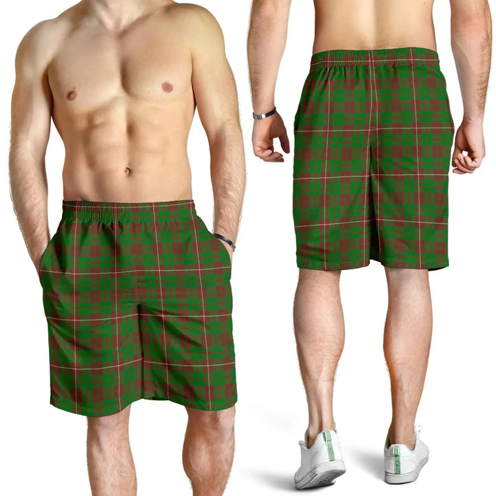 Scottish MacKinnon Hunting Modern Clan Tartan Men's Shorts