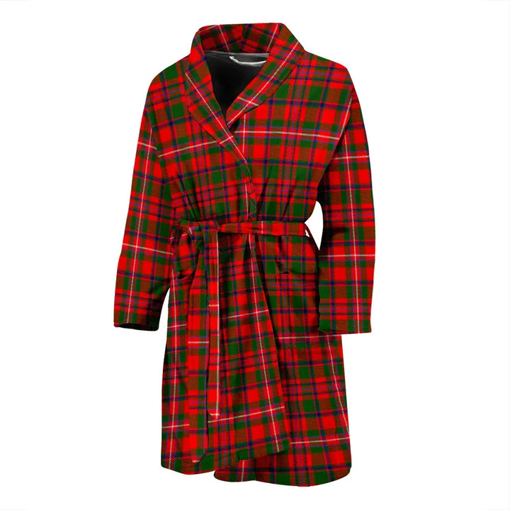Scottish MacKinnon Modern Clan Tartan Bathrobe 1