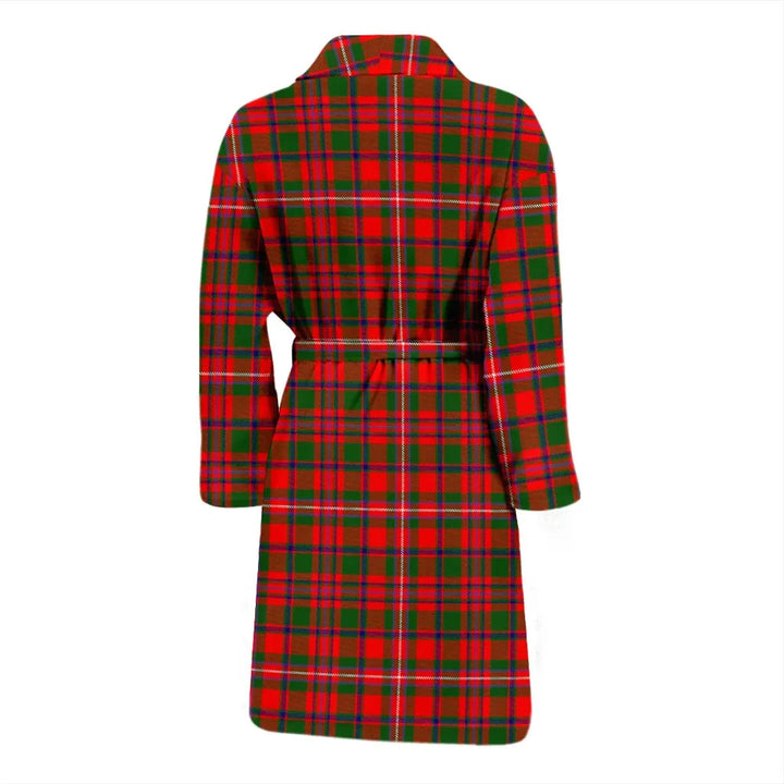 Scottish MacKinnon Modern Clan Tartan Bathrobe 2