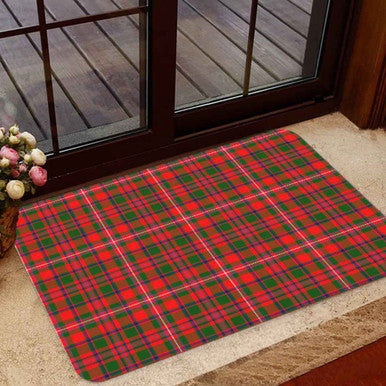 Scottish MacKinnon Modern Clan Tartan Door Mat Tartan Plaid 1