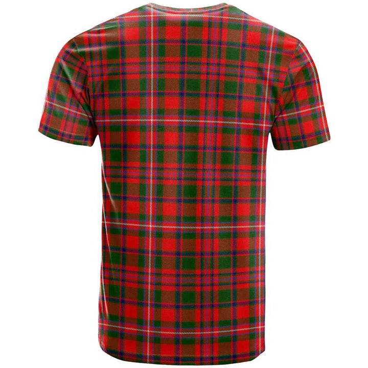 Scottish MacKinnon Modern Clan Tartan T-Shirt Back Side Tartan Plaid